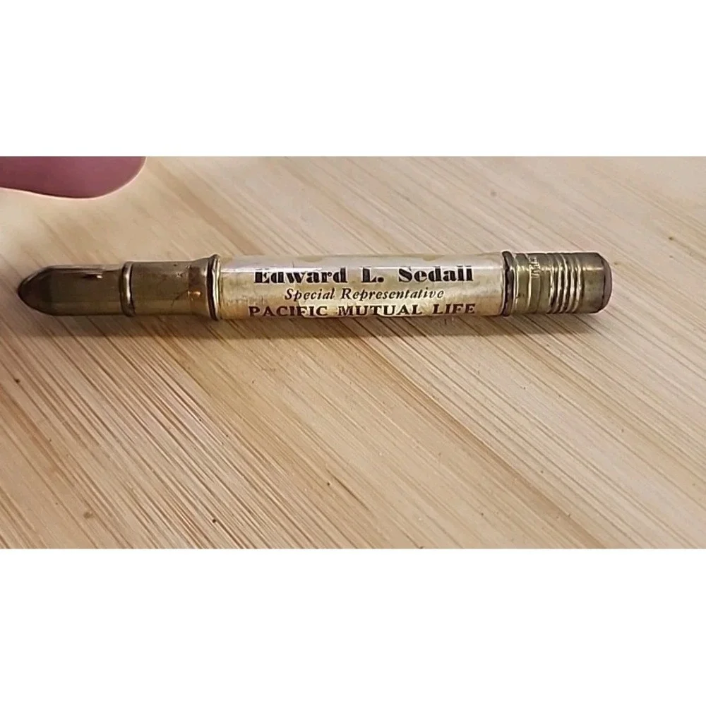 Vtg  Pacific Mutual Life Insurance‎ Co Minneapolis MN Advertising Bullet Pencil
